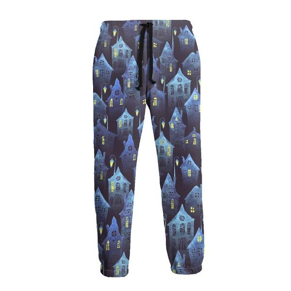 men's pants halloween horror house sweatpants funny bulk cool joggers man training polyester casual, Black
men's pants halloween horror house sweatpants funny bulk cool joggers man training polyester casual, Black