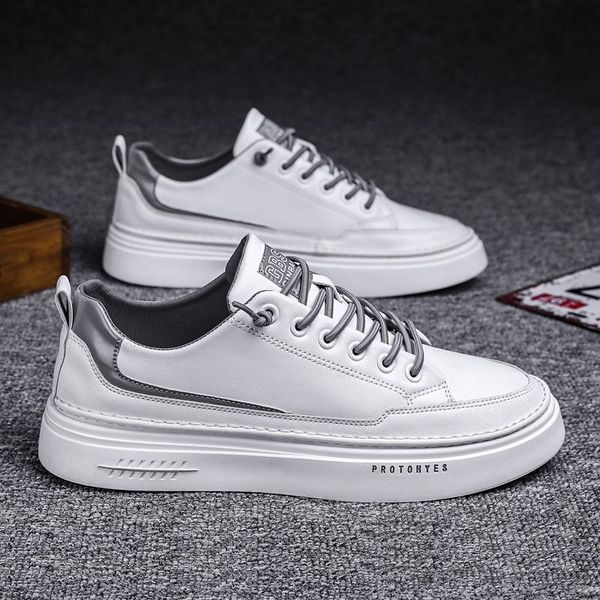 men casual shoes canvas sneakers classic designer white brown leather soft fashion shoe mens trainer sports jogging walking, Black
men casual shoes canvas sneakers classic designer white brown leather soft fashion shoe mens trainer sports jogging walking, Black