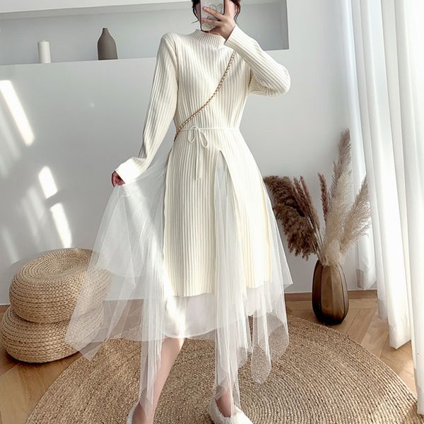 skirt two piece set women o neck long sleeve lace up bow asymmetric sweaters dress + high waist irregular mesh skirts female suit qf2q, Black
skirt two piece set women o neck long sleeve lace up bow asymmetric sweaters dress + high waist irregular mesh skirts female suit qf2q, Black