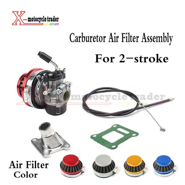 motorcycle fuel system atv 49cc performance 19mm carburetor 58mm air filter cable assembly for 2-stroke 50cc 60cc 66cc 80cc mini pocket bike
motorcycle fuel system atv 49cc performance 19mm carburetor 58mm air filter cable assembly for 2-stroke 50cc 60cc 66cc 80cc mini pocket bike