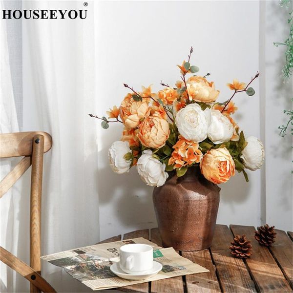 decorative flowers & wreaths 1bunch european artificial peony party silk fake peonies for home el decor diy wedding decoration wreath
decorative flowers & wreaths 1bunch european artificial peony party silk fake peonies for home el decor diy wedding decoration wreath