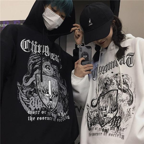 women's hoodies & sweatshirts loose plus velvet sweatshirt korean fashion dark gothic hip-hop print harajuku y2k oversize itself kawai, Black
women's hoodies & sweatshirts loose plus velvet sweatshirt korean fashion dark gothic hip-hop print harajuku y2k oversize itself kawai, Black
