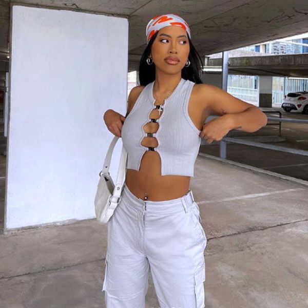 summer hollow out crop for women's tshirts tees sleeveless streetwear female blusas casual skinny cropped shirts 210625, White
summer hollow out crop for women's tshirts tees sleeveless streetwear female blusas casual skinny cropped shirts 210625, White