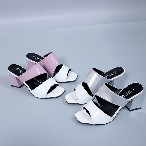dress shoes ins arrival 2021 heel slippers womens summer style outdoor beach ladies open toe sandals mid mules, Black
dress shoes ins arrival 2021 heel slippers womens summer style outdoor beach ladies open toe sandals mid mules, Black