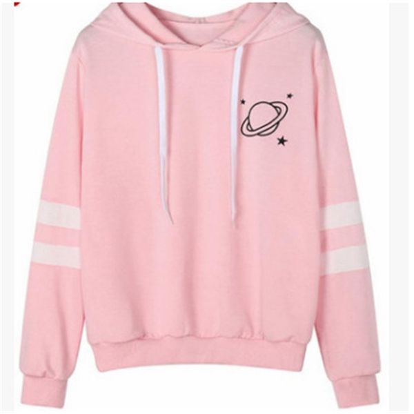 2020 new star print fashion hooded loose plush sweater1, Black
2020 new star print fashion hooded loose plush sweater1, Black