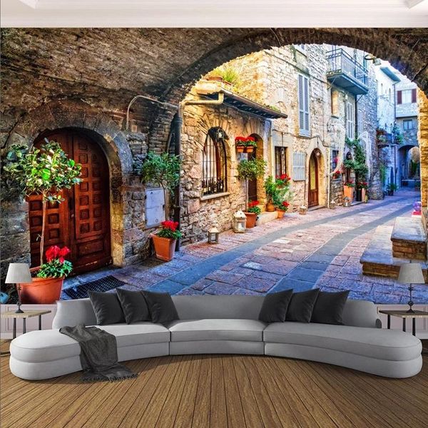 custom european style 3d city street landscape mural self adhesive wallpaper living room bedroom background decor waterproof wallpapers
custom european style 3d city street landscape mural self adhesive wallpaper living room bedroom background decor waterproof wallpapers