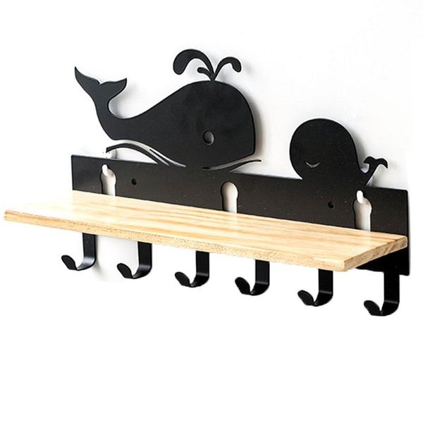 wall mount hook rail coat rack with 6 iron hooks hanging door key holder kitchen accessories & rails
wall mount hook rail coat rack with 6 iron hooks hanging door key holder kitchen accessories & rails