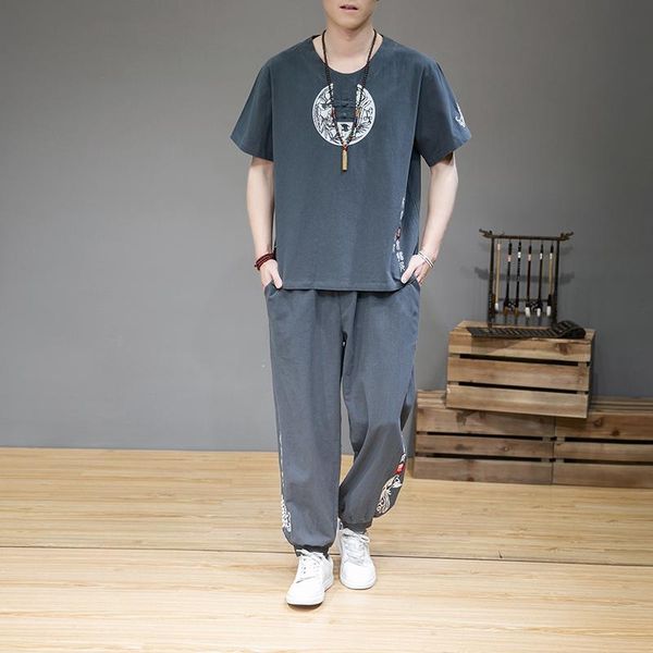 men's tracksuits -5xl plus size track suit men short sleeve shirt+pants two pieces tracksuit clothes hip hop streetwear clothing 2021, Gray
men's tracksuits -5xl plus size track suit men short sleeve shirt+pants two pieces tracksuit clothes hip hop streetwear clothing 2021, Gray