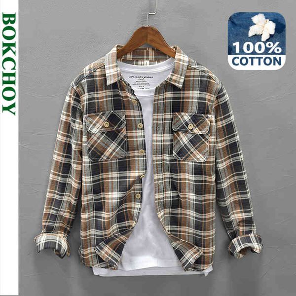 autumn winter men pure cotton plaid shirt long sleeve gml04-g207 210410, White;black
autumn winter men pure cotton plaid shirt long sleeve gml04-g207 210410, White;black