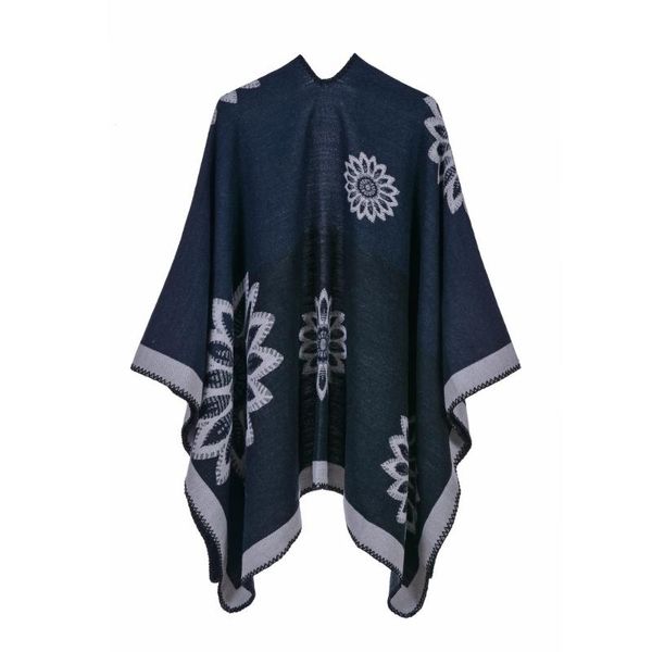 scarves 2021 fashion ladies winter scarf blanket quality women poncho warm wool ponchos capes long knit thick echarpe shawls, Blue;gray
scarves 2021 fashion ladies winter scarf blanket quality women poncho warm wool ponchos capes long knit thick echarpe shawls, Blue;gray