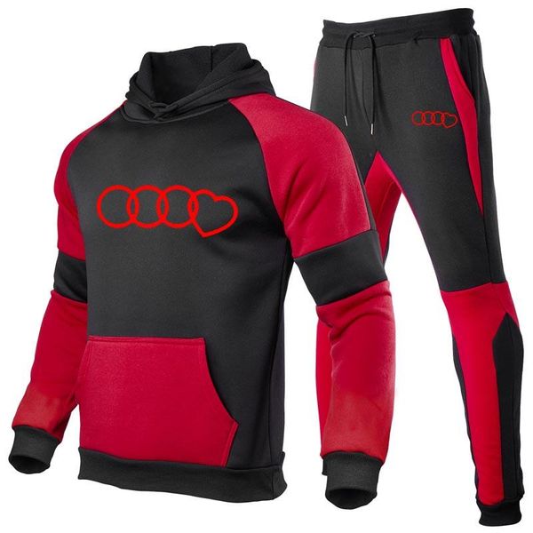 men's tracksuits 2021traje deportivo para correr hombre, conjunto de 2 piezas chándal algodón a la moda con capucha, jersey deporte, Gray
men's tracksuits 2021traje deportivo para correr hombre, conjunto de 2 piezas chándal algodón a la moda con capucha, jersey deporte, Gray
