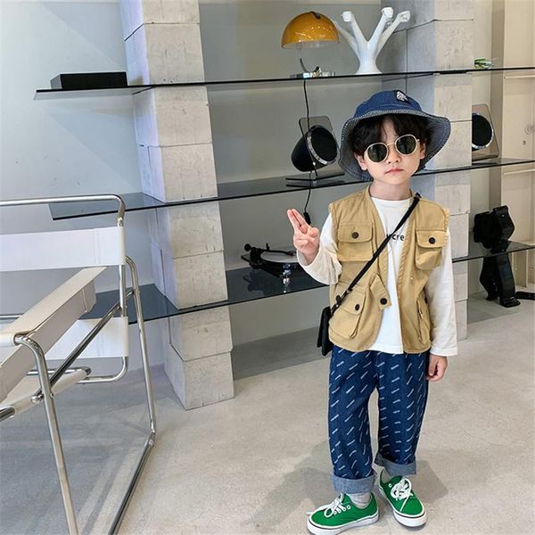 waistcoat japan style fashion all-match waistcoats for boys children pockets cargo solid color vest outerwear, Camo
waistcoat japan style fashion all-match waistcoats for boys children pockets cargo solid color vest outerwear, Camo