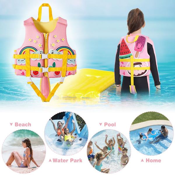 kids swim vest neoprene life jacket swimming training flotation swimsuit buoyancy swimwear for boys girls kayak & buoy
kids swim vest neoprene life jacket swimming training flotation swimsuit buoyancy swimwear for boys girls kayak & buoy