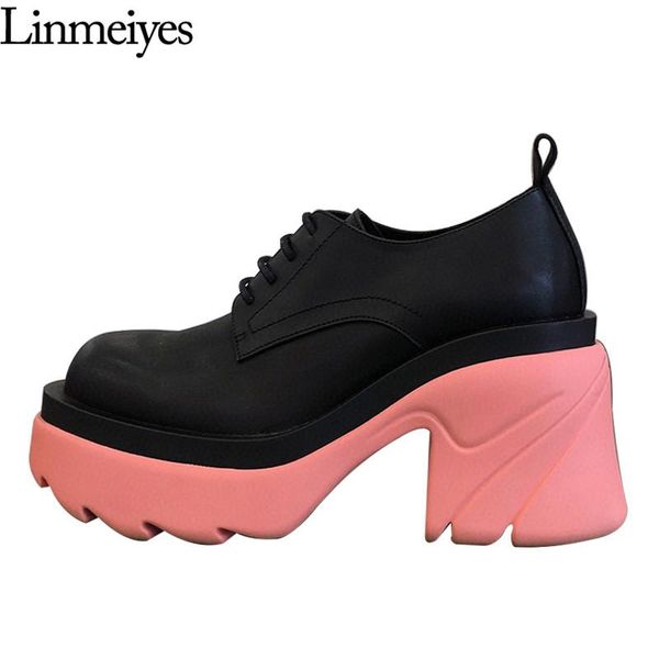 dress shoes thick sole chunky heel leather woman cow round toe color pumps women outdoor brand casual, Black
dress shoes thick sole chunky heel leather woman cow round toe color pumps women outdoor brand casual, Black