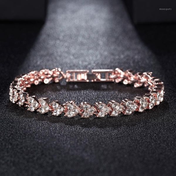 charm bracelets rinhoo elegant women rhinestone bracelet roman chain clear zircon crystal bangle gift jewelry accessories pretty1, Golden;silver
charm bracelets rinhoo elegant women rhinestone bracelet roman chain clear zircon crystal bangle gift jewelry accessories pretty1, Golden;silver