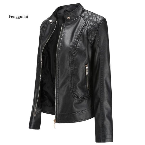 women's leather & faux jacket women spring autumn ol stand collar motor biker coat pu outwear fall black red
women's leather & faux jacket women spring autumn ol stand collar motor biker coat pu outwear fall black red