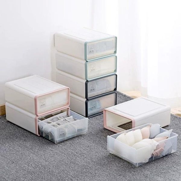 storage drawers plastic underwear box organizer cabinet socks panty bra large capacity stackable desk bin
storage drawers plastic underwear box organizer cabinet socks panty bra large capacity stackable desk bin