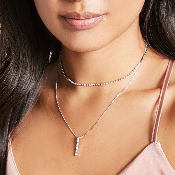 pendant necklaces trendy rhinestones choker long square chain necklace for women gold silver color collar party fashion jewelry gift
pendant necklaces trendy rhinestones choker long square chain necklace for women gold silver color collar party fashion jewelry gift