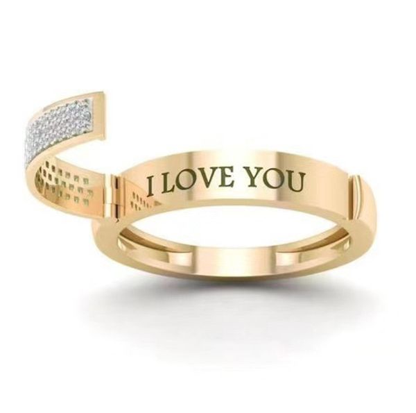 creative carved open cap crystal ring for women engagement party wedding "i love you " letter couple rings jewelry size 5-11, Silver
creative carved open cap crystal ring for women engagement party wedding "i love you " letter couple rings jewelry size 5-11, Silver