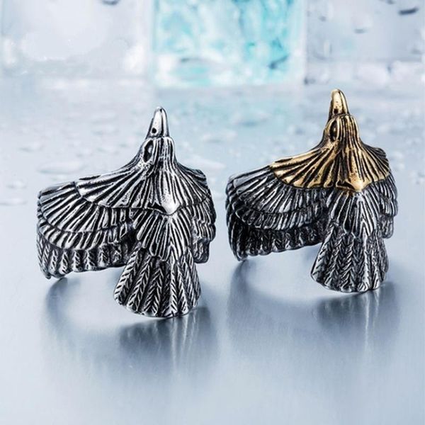 cluster rings vintage punk eagle for men women gothic couple statement flying index finger steampunk hiphop jewelry gift, Golden;silver
cluster rings vintage punk eagle for men women gothic couple statement flying index finger steampunk hiphop jewelry gift, Golden;silver