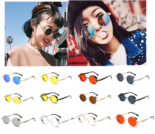 wholesale classic gothic steampunk sunglasses sun glasses men women brand designer vintage round glasses fashion driving goggle uv400, White;black
wholesale classic gothic steampunk sunglasses sun glasses men women brand designer vintage round glasses fashion driving goggle uv400, White;black