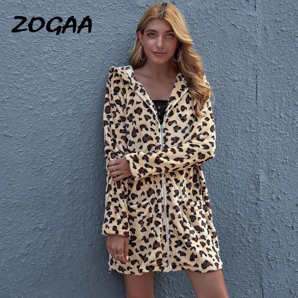 women's wool & blends zogaa coat women autumn winter leopard printed mid-length hooded jacket long sleeve cardigan streetwear slim leis, Black
women's wool & blends zogaa coat women autumn winter leopard printed mid-length hooded jacket long sleeve cardigan streetwear slim leis, Black