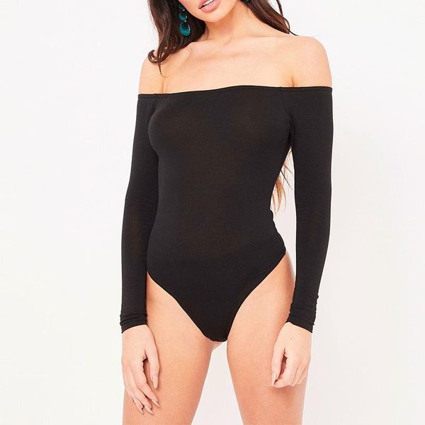 women's jumpsuits & rompers la maxza off the shoulder long sleeve bodysuit women backless solid skinny for 2021 big size body top, Black;white
women's jumpsuits & rompers la maxza off the shoulder long sleeve bodysuit women backless solid skinny for 2021 big size body top, Black;white