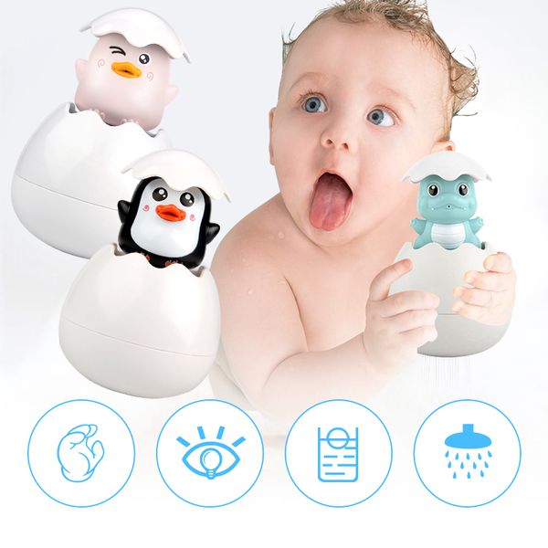 cute penguin and dinosaur egg water spray sprinkler kids swimming shower funny toys for toddlers boys girls shower product
cute penguin and dinosaur egg water spray sprinkler kids swimming shower funny toys for toddlers boys girls shower product