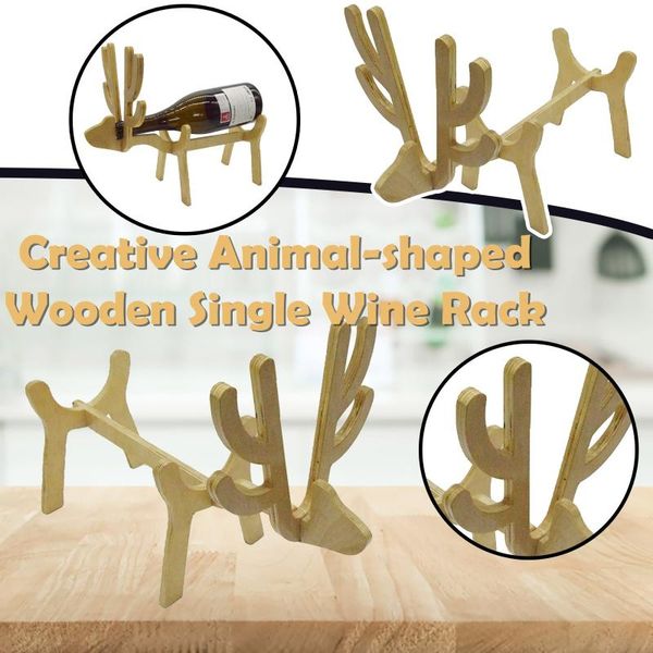 hooks & rails creative animal shape wooden single wine rack fashion home modeling bottle stand decor#b25
hooks & rails creative animal shape wooden single wine rack fashion home modeling bottle stand decor#b25