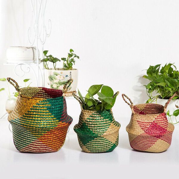natural seagrass woven flower basket home potted decoration supplies dirty clothes toy cosmetic storage baskets
natural seagrass woven flower basket home potted decoration supplies dirty clothes toy cosmetic storage baskets