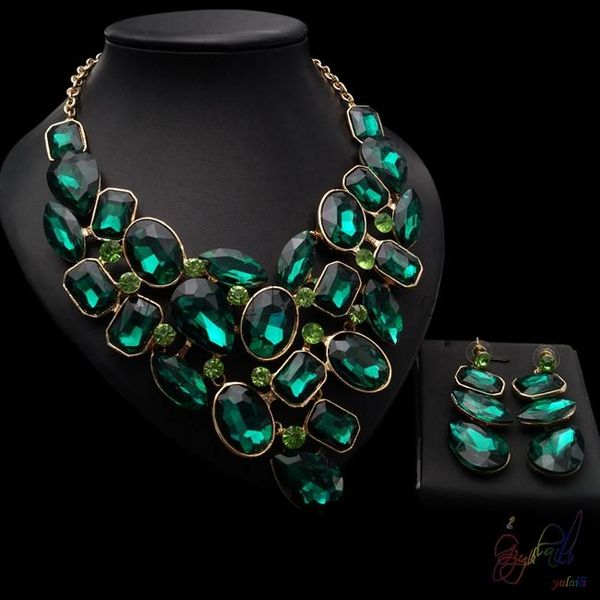 earrings & necklace yulaili sell factory cubic zircon copper ladies crystal two jewelry sets, Silver
earrings & necklace yulaili sell factory cubic zircon copper ladies crystal two jewelry sets, Silver