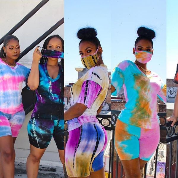 women tracksuits tracksuit two pieces set short sleeve v neck pants 2 tie dye outfits skinny elastic outdoor wear, Gray
women tracksuits tracksuit two pieces set short sleeve v neck pants 2 tie dye outfits skinny elastic outdoor wear, Gray