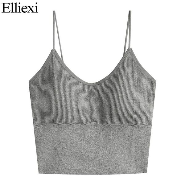 women's tanks & camis elliexi women grey crop knitted female camisoles cotton solid cute tube straps plain basic for wome, White
women's tanks & camis elliexi women grey crop knitted female camisoles cotton solid cute tube straps plain basic for wome, White