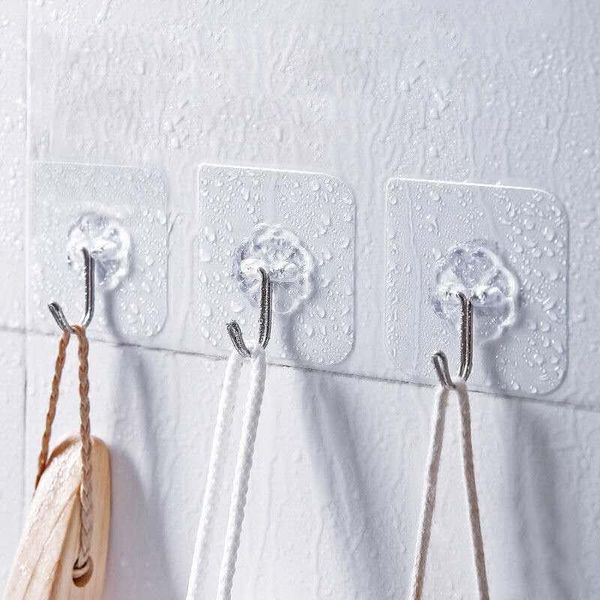 no trace hooks key holder clothes hanger wall housekeeper for bathroom kitchen tools organizer & rails
no trace hooks key holder clothes hanger wall housekeeper for bathroom kitchen tools organizer & rails