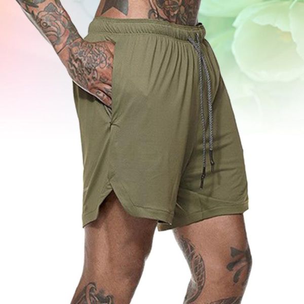 men summer beach shorts casual double layer pant outdoor cycling workout loose drawstring sports fitness (size m, men's swimwear
men summer beach shorts casual double layer pant outdoor cycling workout loose drawstring sports fitness (size m, men's swimwear