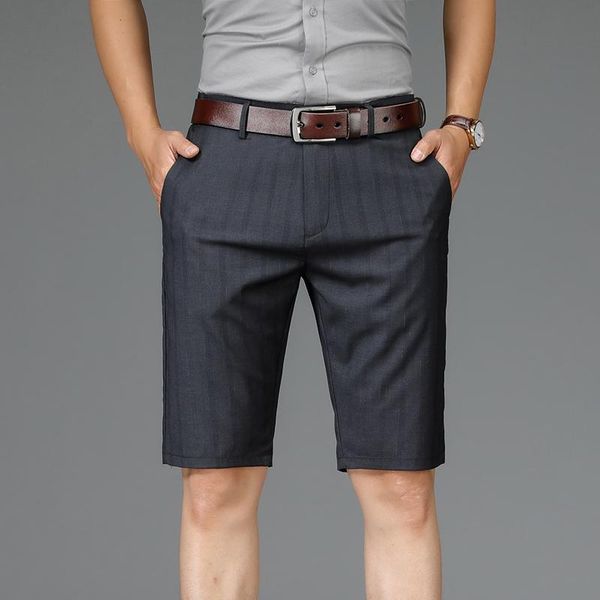 men's shorts stripe casual men 2021 summer straight elastic business fashion thin dark gray short pants male brand clothing 40 42, White;black
men's shorts stripe casual men 2021 summer straight elastic business fashion thin dark gray short pants male brand clothing 40 42, White;black