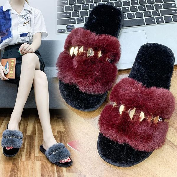 slippers nice fur women flock cork fashion outdoor woman fluffy flip flops outdoors, Black
slippers nice fur women flock cork fashion outdoor woman fluffy flip flops outdoors, Black