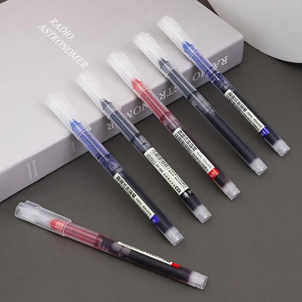gel pens 3pcs quick dry pen straight liquid rollerball plastic for writting office stationery school supplies
gel pens 3pcs quick dry pen straight liquid rollerball plastic for writting office stationery school supplies