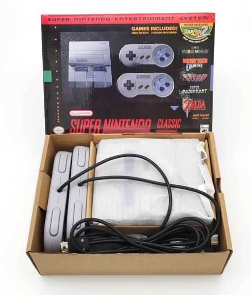 super mini nostalgic host game consoles 21 tv video games handheld player for snes 16 bit gamesole with retail boxs
super mini nostalgic host game consoles 21 tv video games handheld player for snes 16 bit gamesole with retail boxs