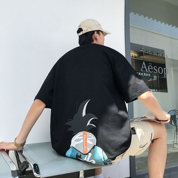 brand men's t-shirts chao summer t-shirt half sve casual loose cartoon wukong printed 5-sve bottom coat, White;black
brand men's t-shirts chao summer t-shirt half sve casual loose cartoon wukong printed 5-sve bottom coat, White;black