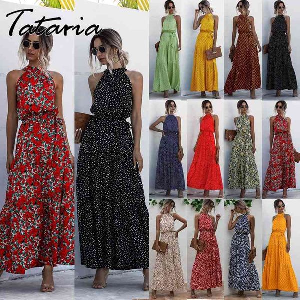 sleeveless halter flower print long maxi dress women elegant vestidos female lace up belted dresses backless beach holiday robe 210514, Black;gray
sleeveless halter flower print long maxi dress women elegant vestidos female lace up belted dresses backless beach holiday robe 210514, Black;gray