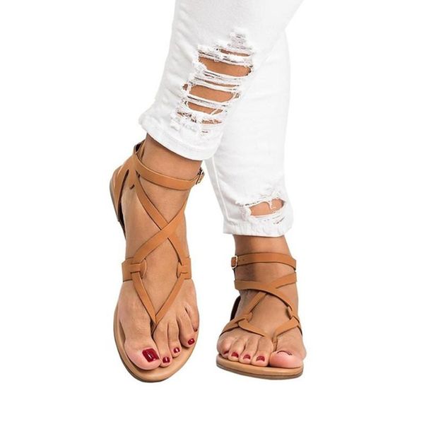 sandals 2021 women shoes bandage summer female casual flats ankle strap buckles plus size 35-43, Black
sandals 2021 women shoes bandage summer female casual flats ankle strap buckles plus size 35-43, Black