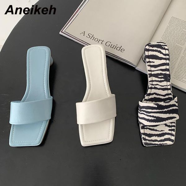 slippers aneikeh 2021 fashion square toe shallow women summer shoe low heels concise pu ladies outside solid zebra pattern 35-39, Black
slippers aneikeh 2021 fashion square toe shallow women summer shoe low heels concise pu ladies outside solid zebra pattern 35-39, Black