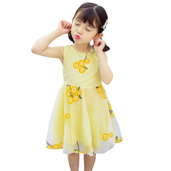 girl's dresses kids summer for girls mesh girl dress floral party children casual style children's costumes, Red;yellow
girl's dresses kids summer for girls mesh girl dress floral party children casual style children's costumes, Red;yellow
