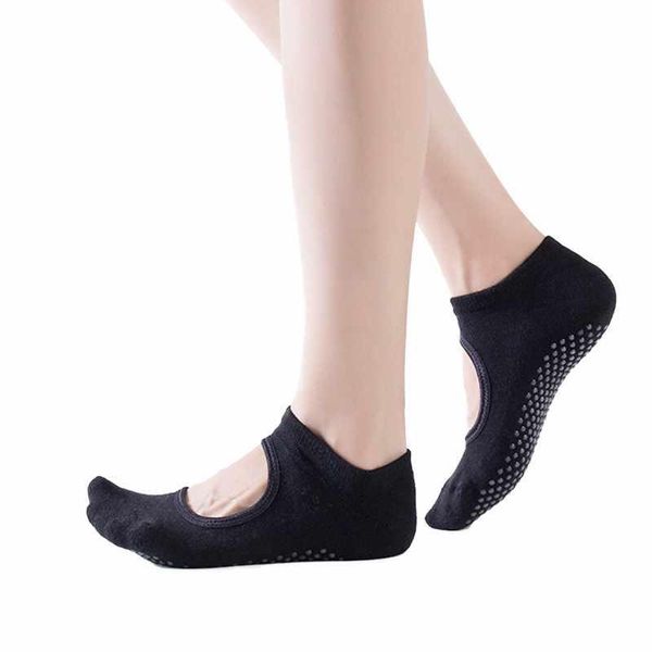 factory supply solid color backless non-slip yoga socks thickened round head terry dance floor men's, Black
factory supply solid color backless non-slip yoga socks thickened round head terry dance floor men's, Black