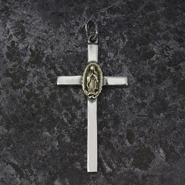 pendant necklaces classic christian jesus cross metal punk necklace religious style prayer amulet jewelry, Silver
pendant necklaces classic christian jesus cross metal punk necklace religious style prayer amulet jewelry, Silver