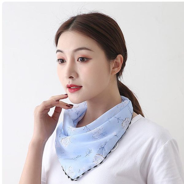 scarves summer sunscreen chiffon silk female outdoor riding shawl neck protector comfortable breathable flower dual-use bib e54, Blue;gray
scarves summer sunscreen chiffon silk female outdoor riding shawl neck protector comfortable breathable flower dual-use bib e54, Blue;gray