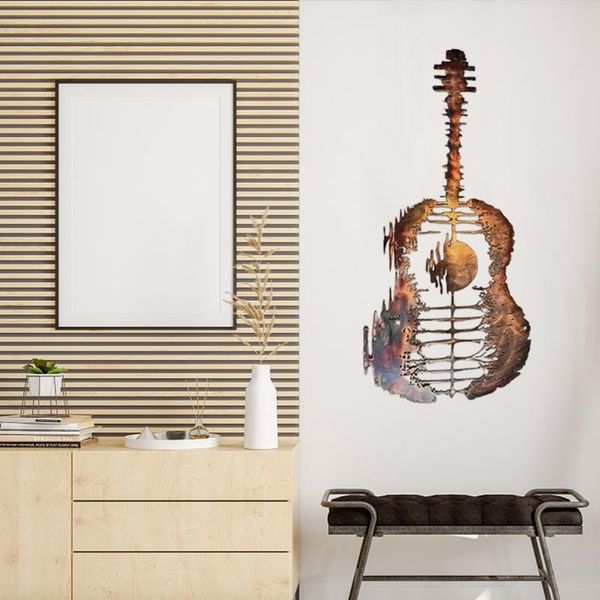 decorative objects & figurines abstract guitar shaped ornaments for home wall metal guitarist art ideal gift lover hanging ornament decorati
decorative objects & figurines abstract guitar shaped ornaments for home wall metal guitarist art ideal gift lover hanging ornament decorati