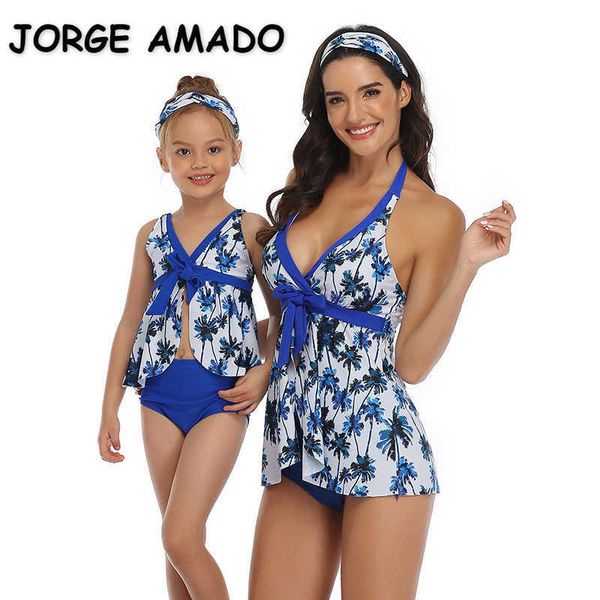 summer family matching swimsuit 2-pcs sets sling bikini + solid color swimming trunks mother daughter clothes e 210610, Blue
summer family matching swimsuit 2-pcs sets sling bikini + solid color swimming trunks mother daughter clothes e 210610, Blue