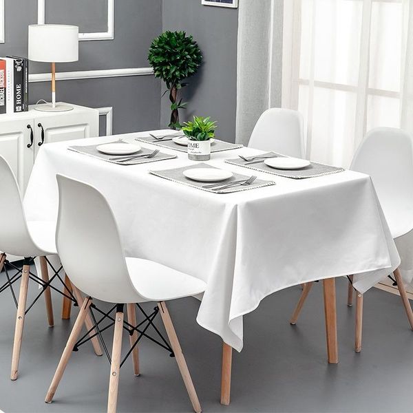 table cloth ab agro-simple water-and oil-repellent disposable white solid color cotton fabric rectangular mat custom circle
table cloth ab agro-simple water-and oil-repellent disposable white solid color cotton fabric rectangular mat custom circle